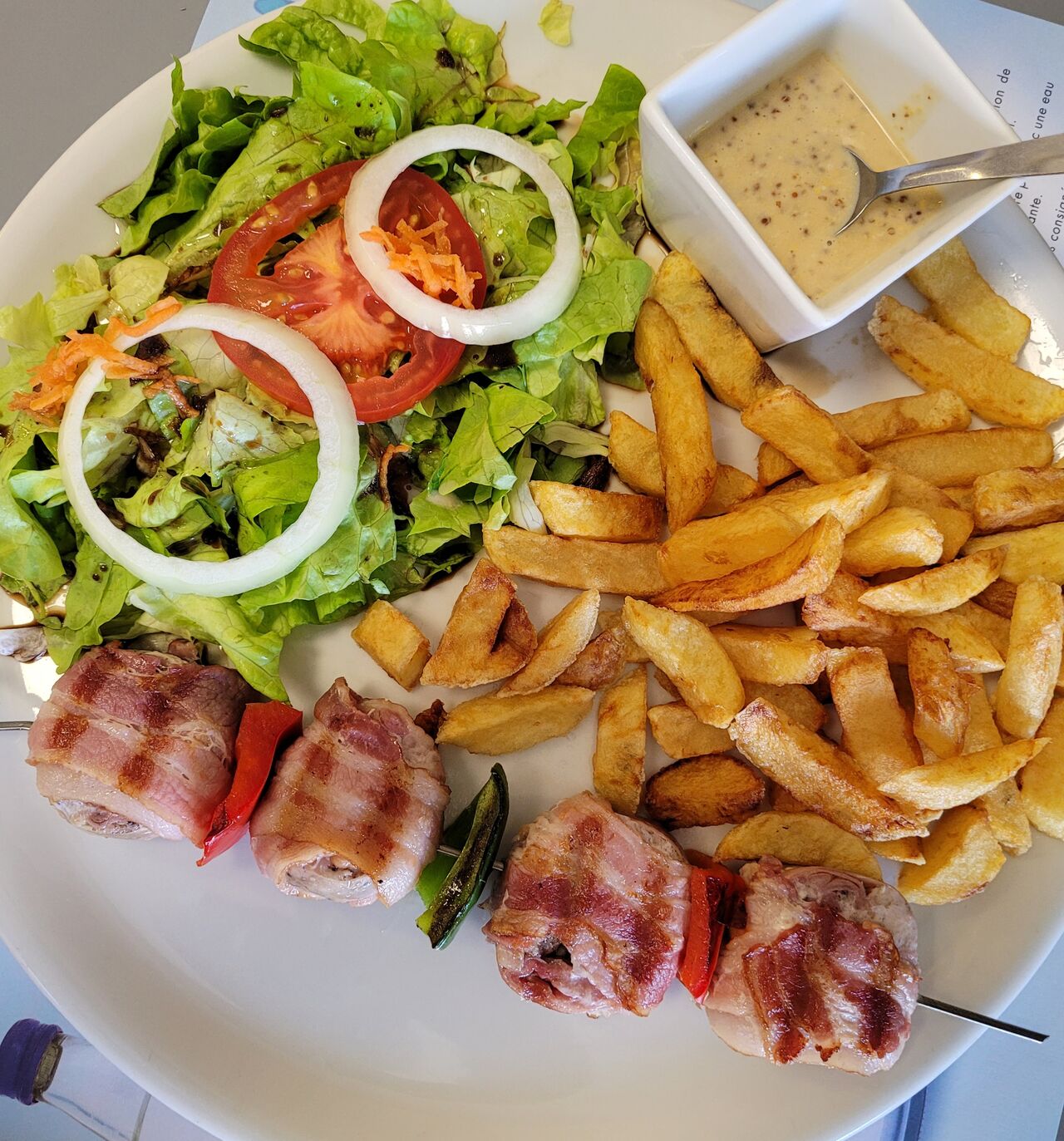 La brochette d'andouillette