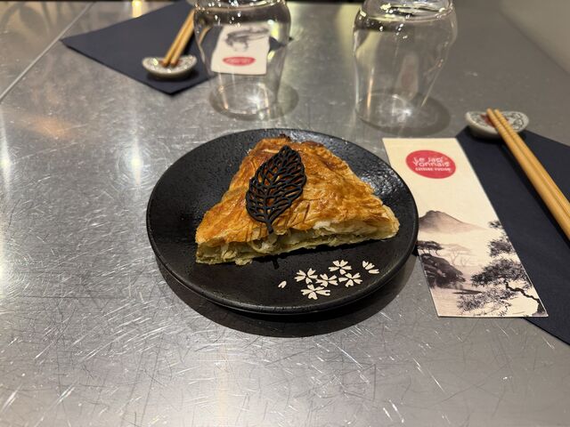 Galette chocolat blanc thé matcha