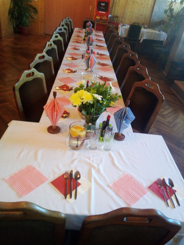 Oslavu připravíme dle Vašich představ a přání. 