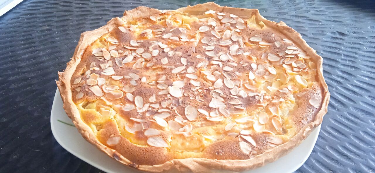 Tarte poire amandine