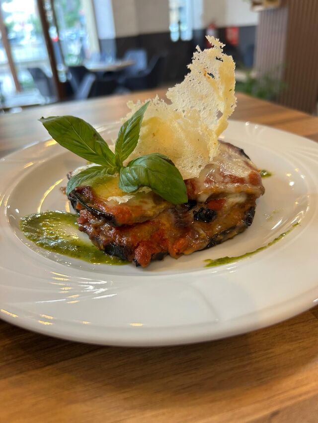 Parmigiana de berenjena