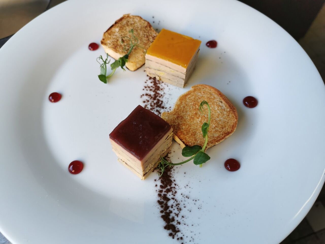 Foie gras aux vinaigres de Reims