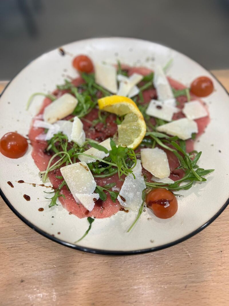 Carpaccio von Rind 