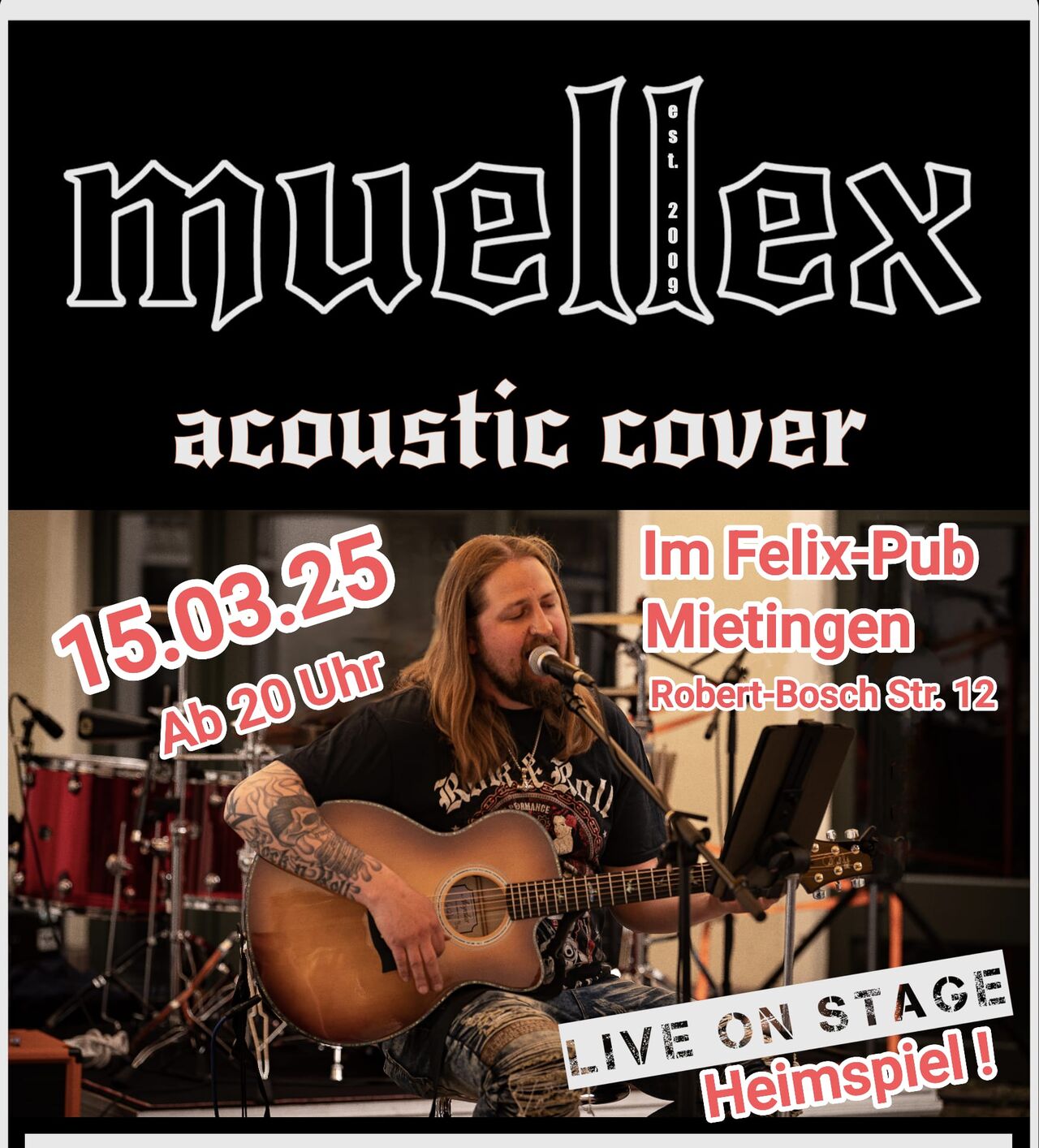Livemusik mit Muellex