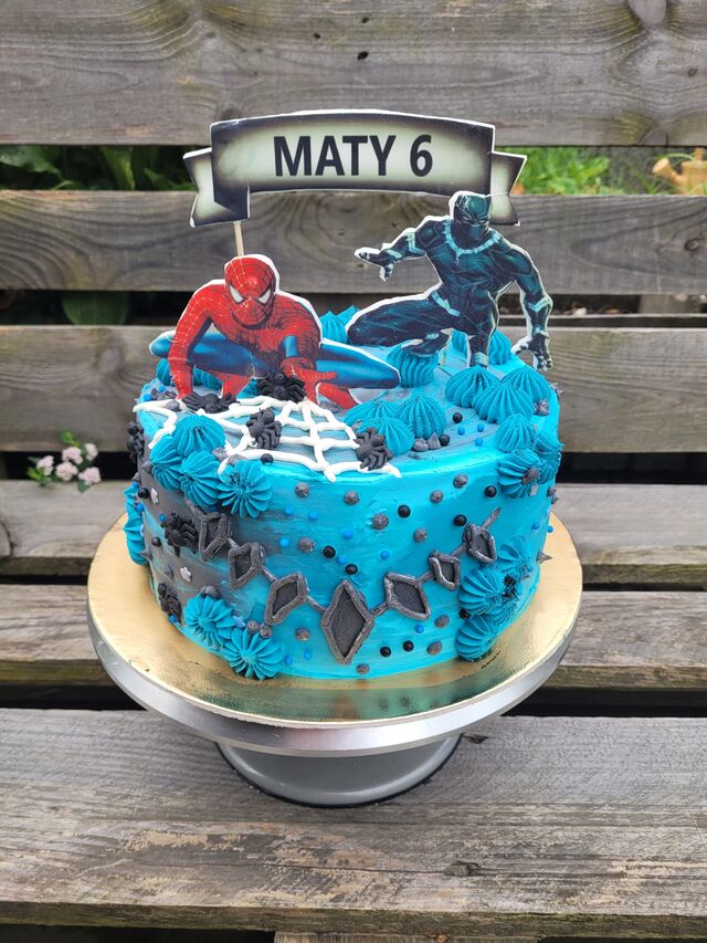 Dort Spiderman a Black panter