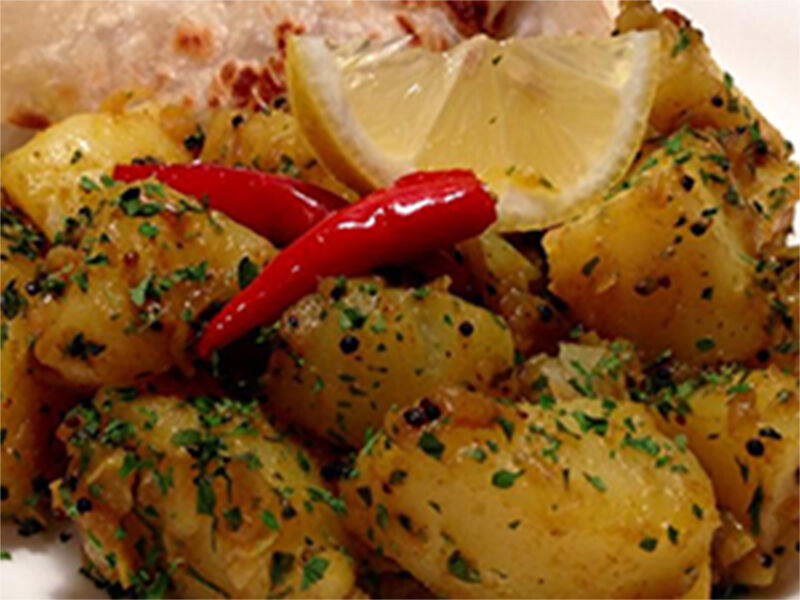 Bhaji de Batata
(Tão simples, tão saboroso - prato vegetariano)