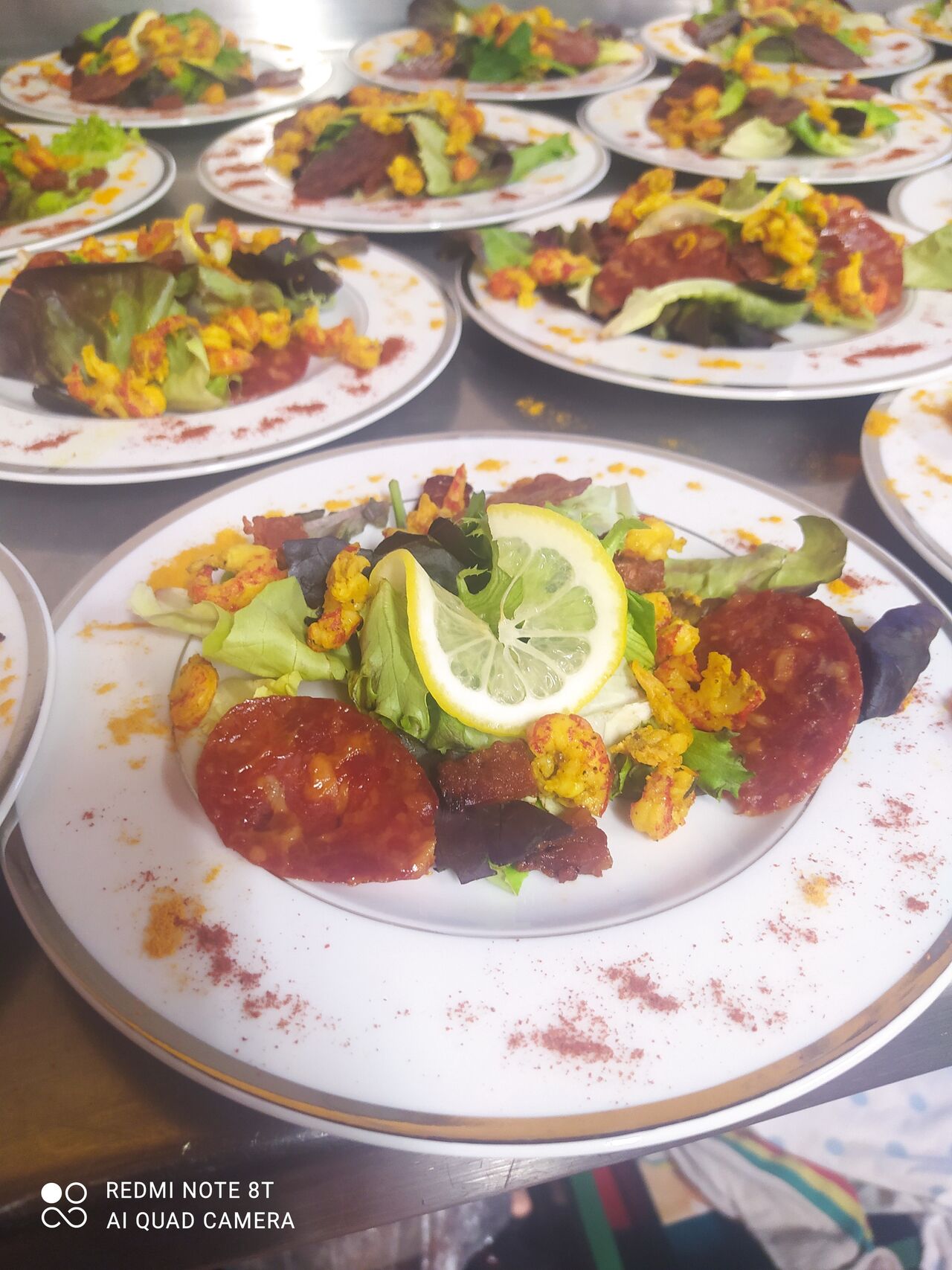 Salade de queues d'écrevisses