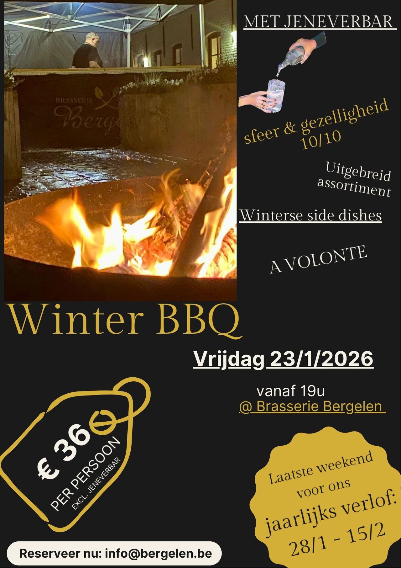 Winter @ brasserie Bergelen