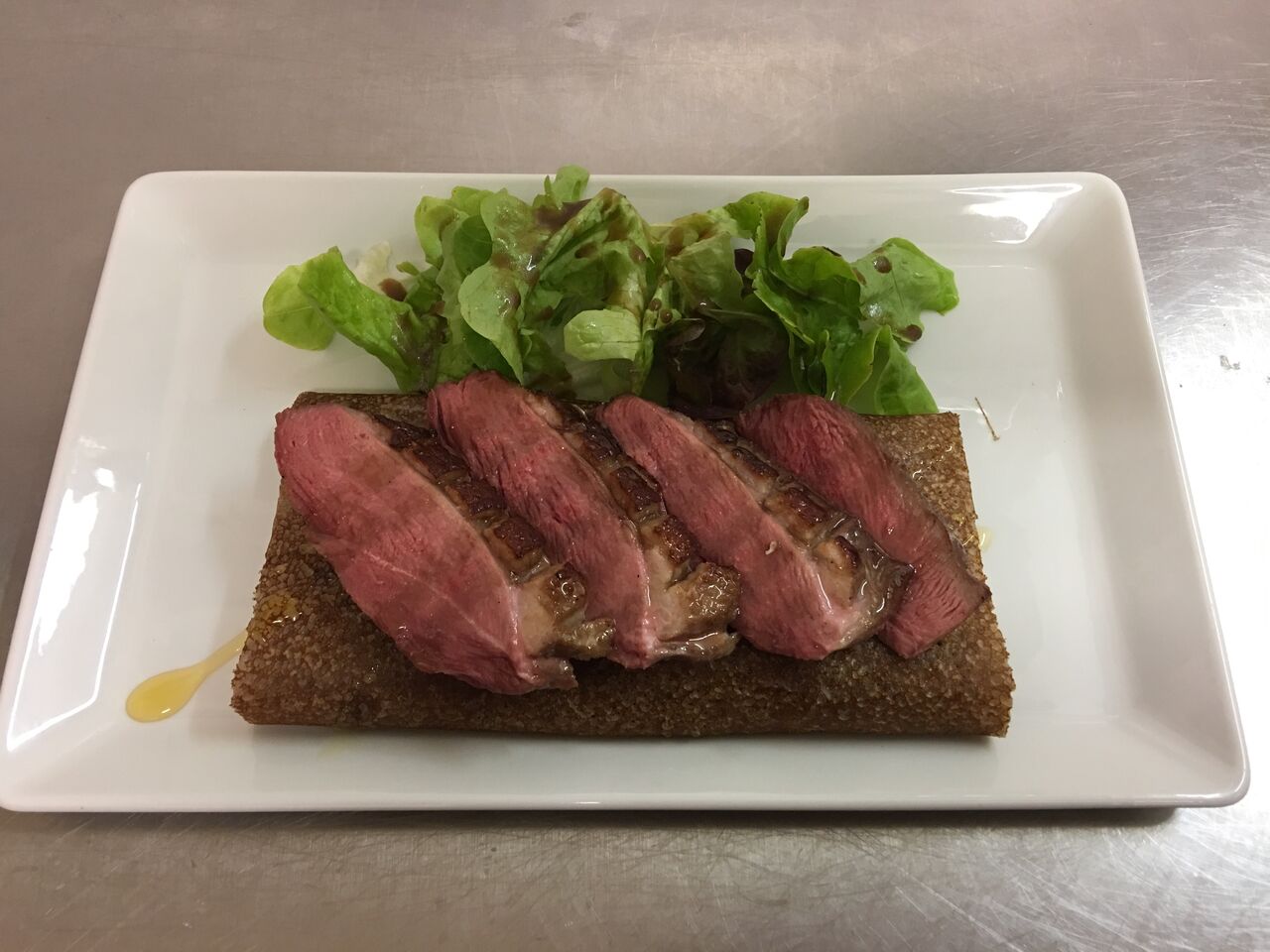 Galette Magret de Canard au Miel !