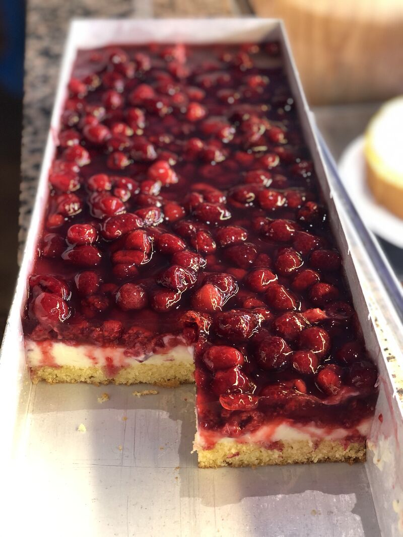 Himbeerschnitte