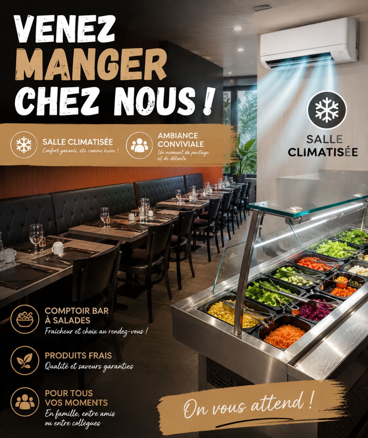 Restaurant traditionnel et familiale
