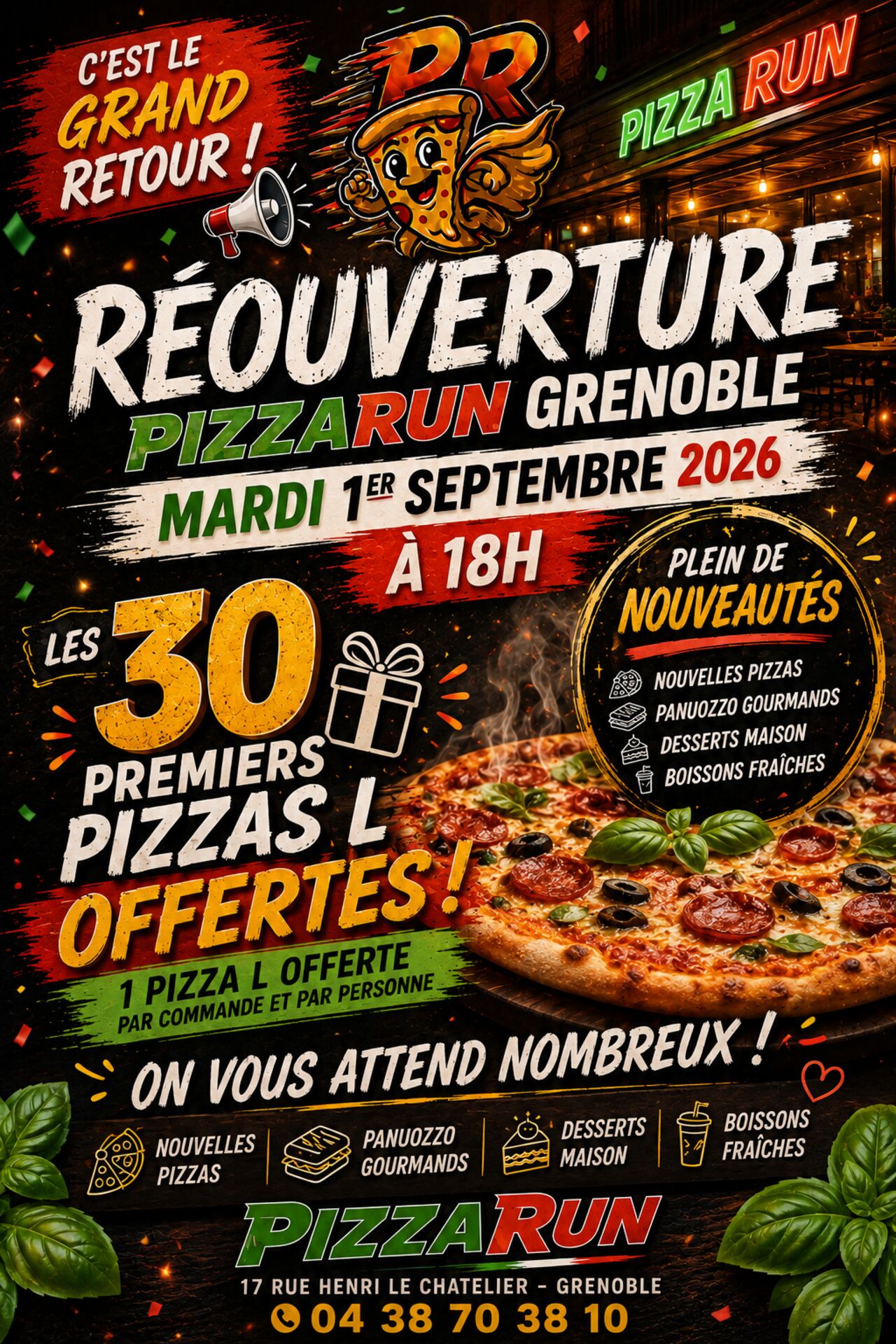 📢 PIZZARUN EST DE RETOUR ! 🍕