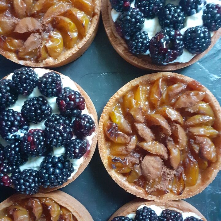Tartelette mûre, mirabelle
4€