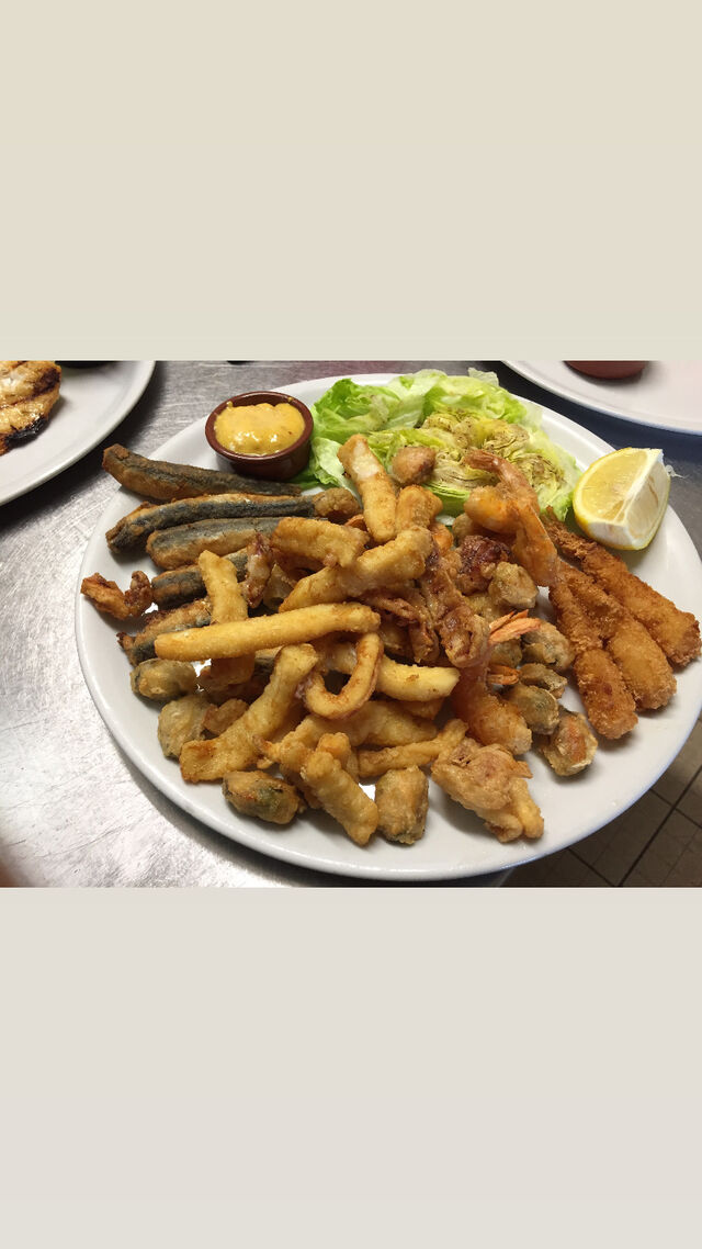 Assiette Friture de la mer