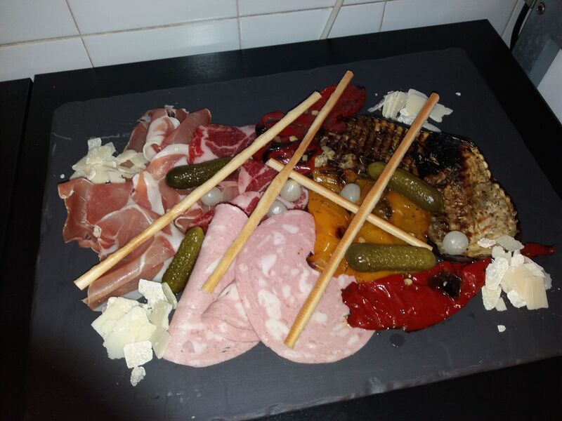 ardoise italienne,sole ostandaise,croustillant de chévre