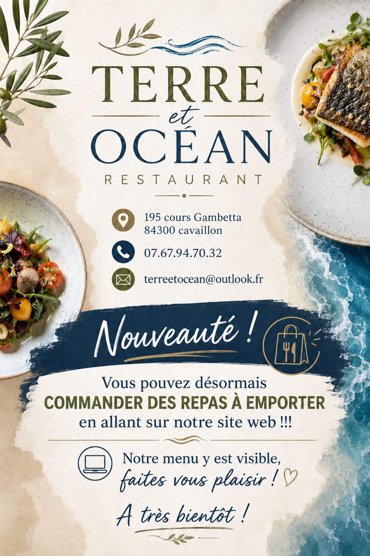 Commande à emporter