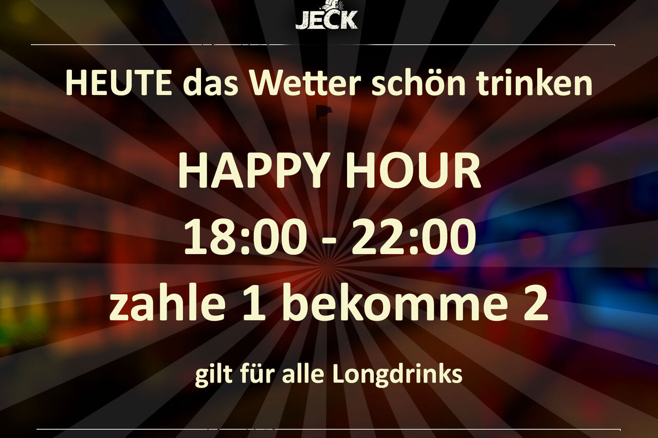 Happy Hour am Fr 29.07.22