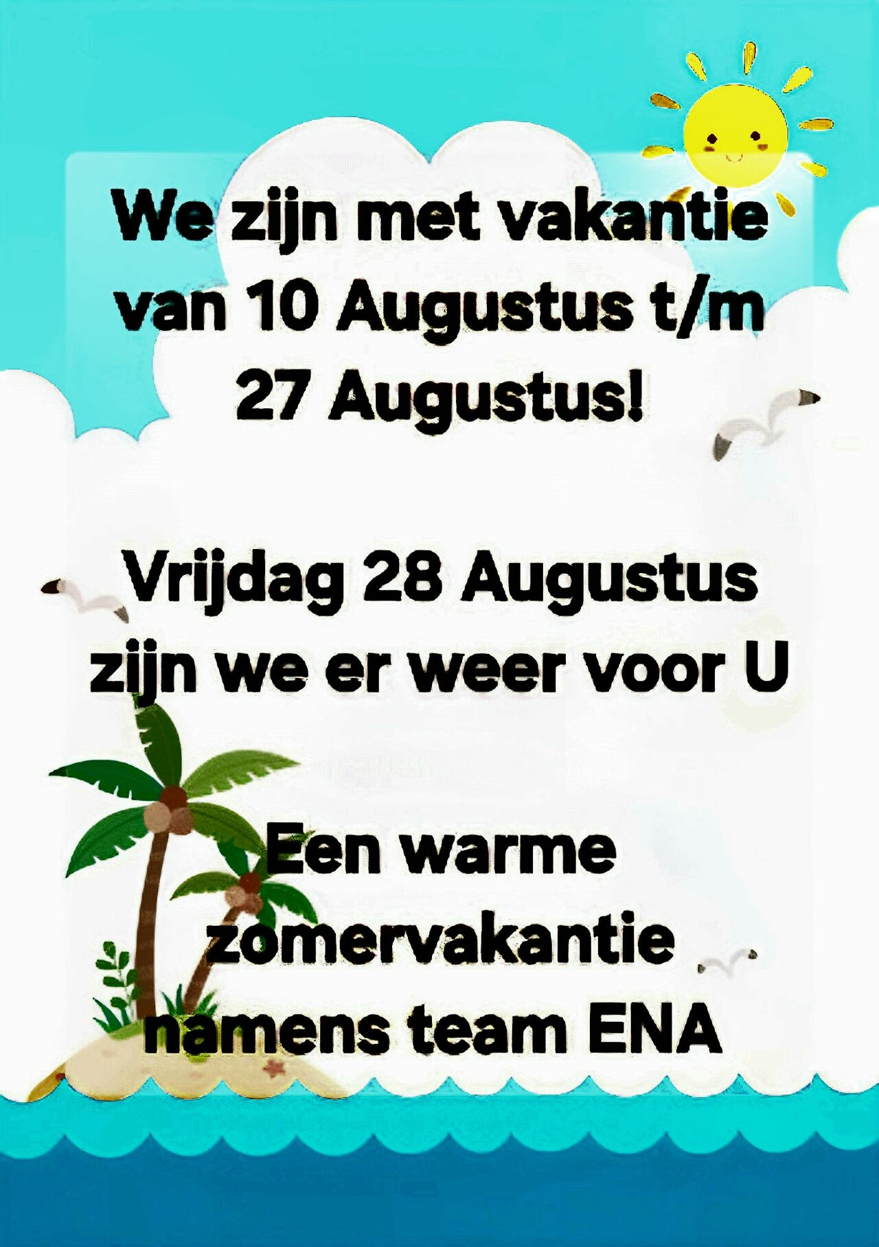 Zomervakantie 2026