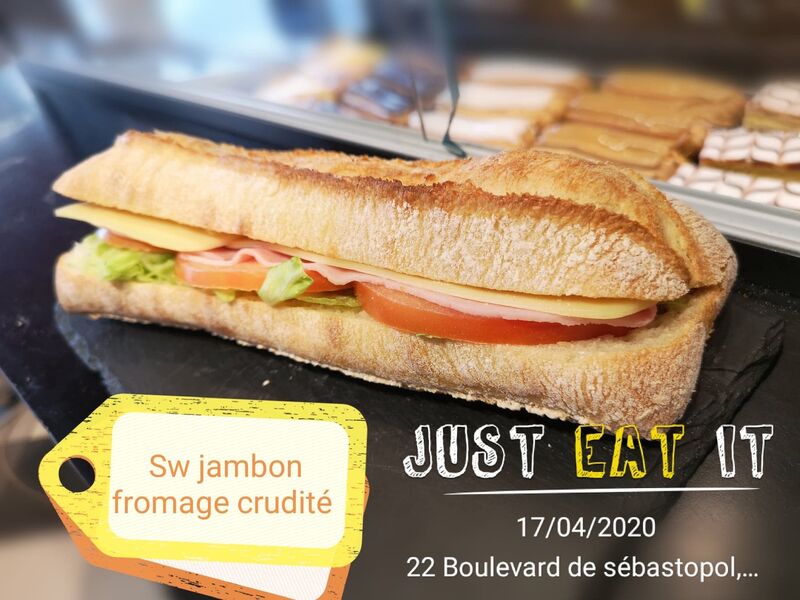 SW Jambon emmental crudités 