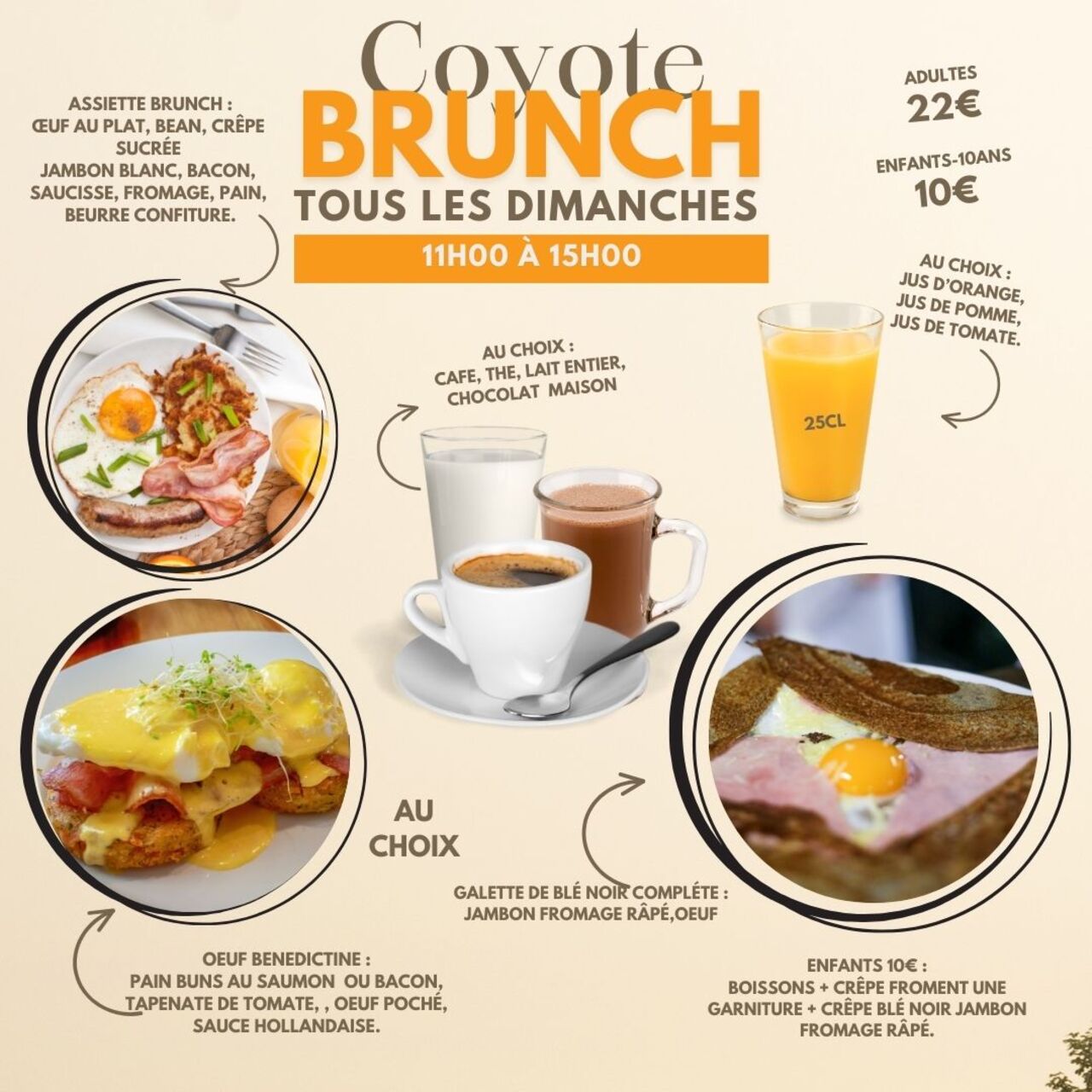 BRUNCH DU DIMANCHE