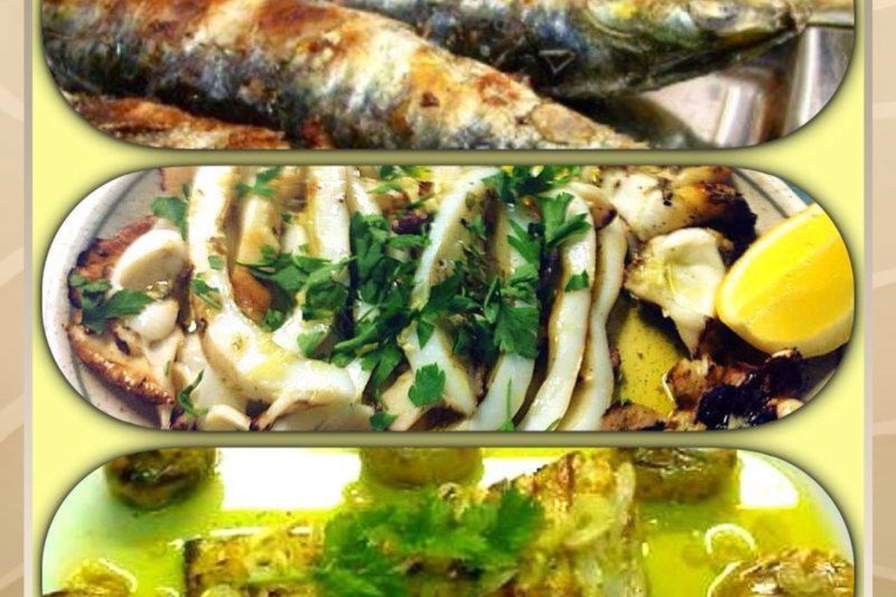 Bacalhau à Lagareiro e Chocos