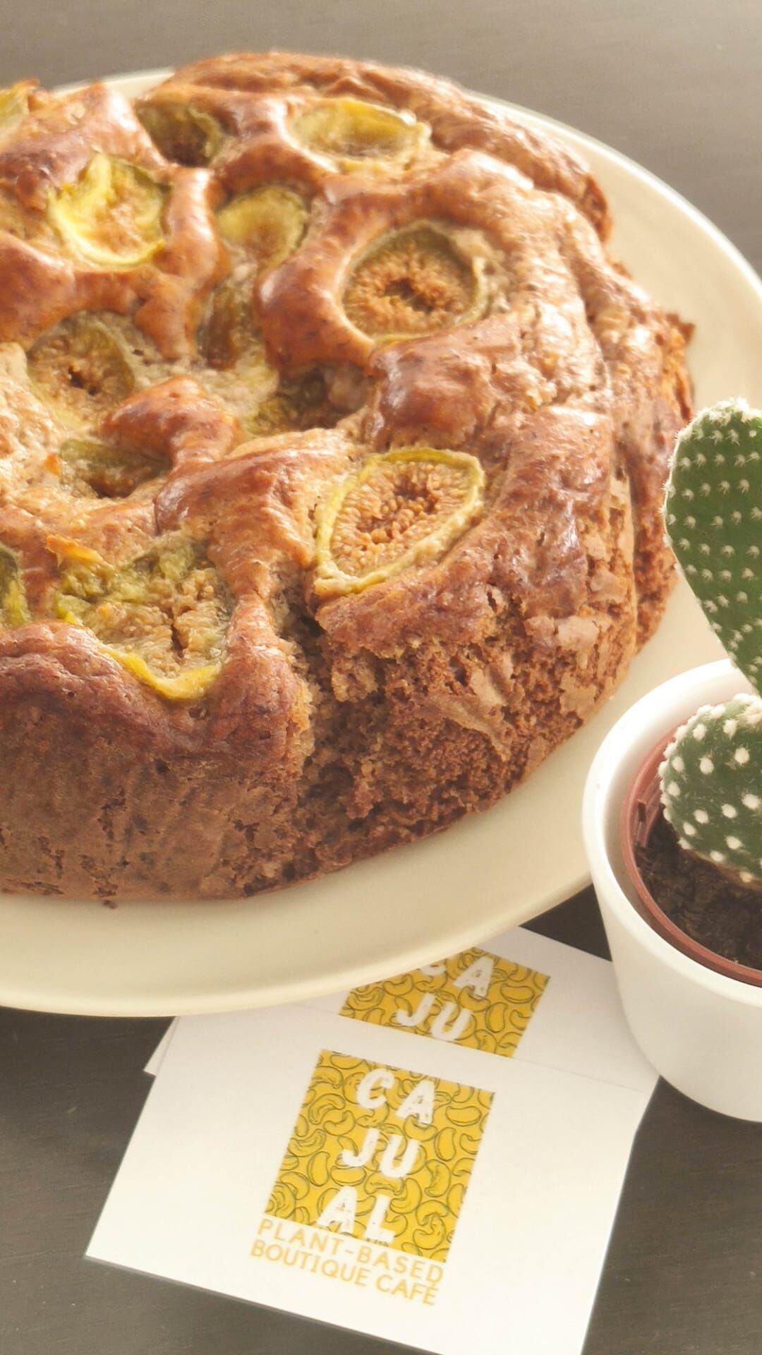 Banana Bread com Figos