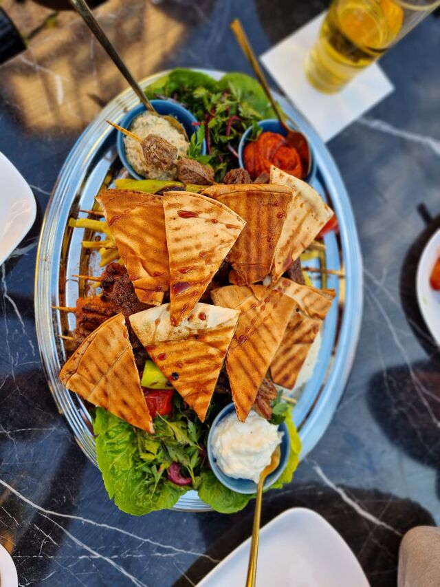 Grillplatte für zwei Personen