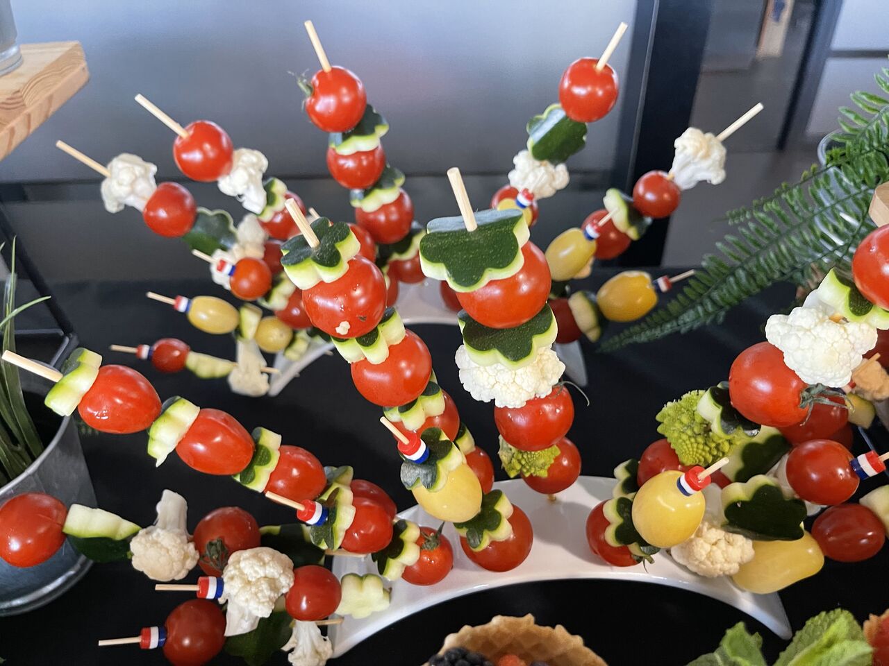 brochette de légumes