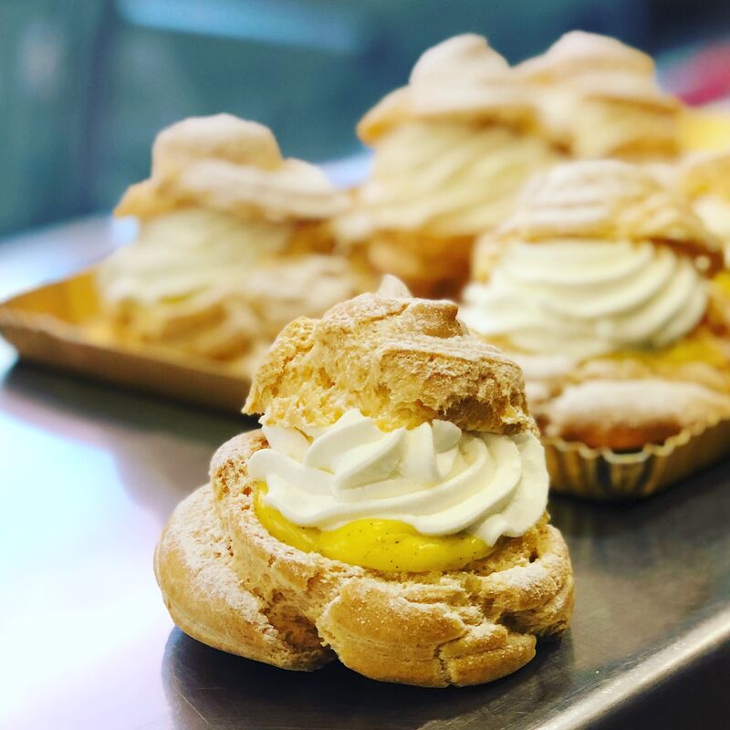 Bocche di leone con panna