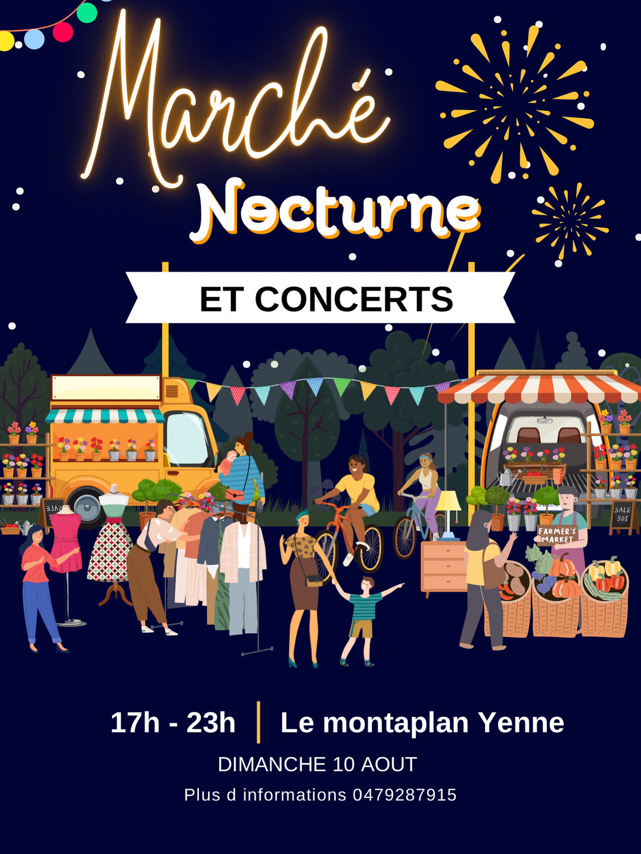 Marche nocturne & concert