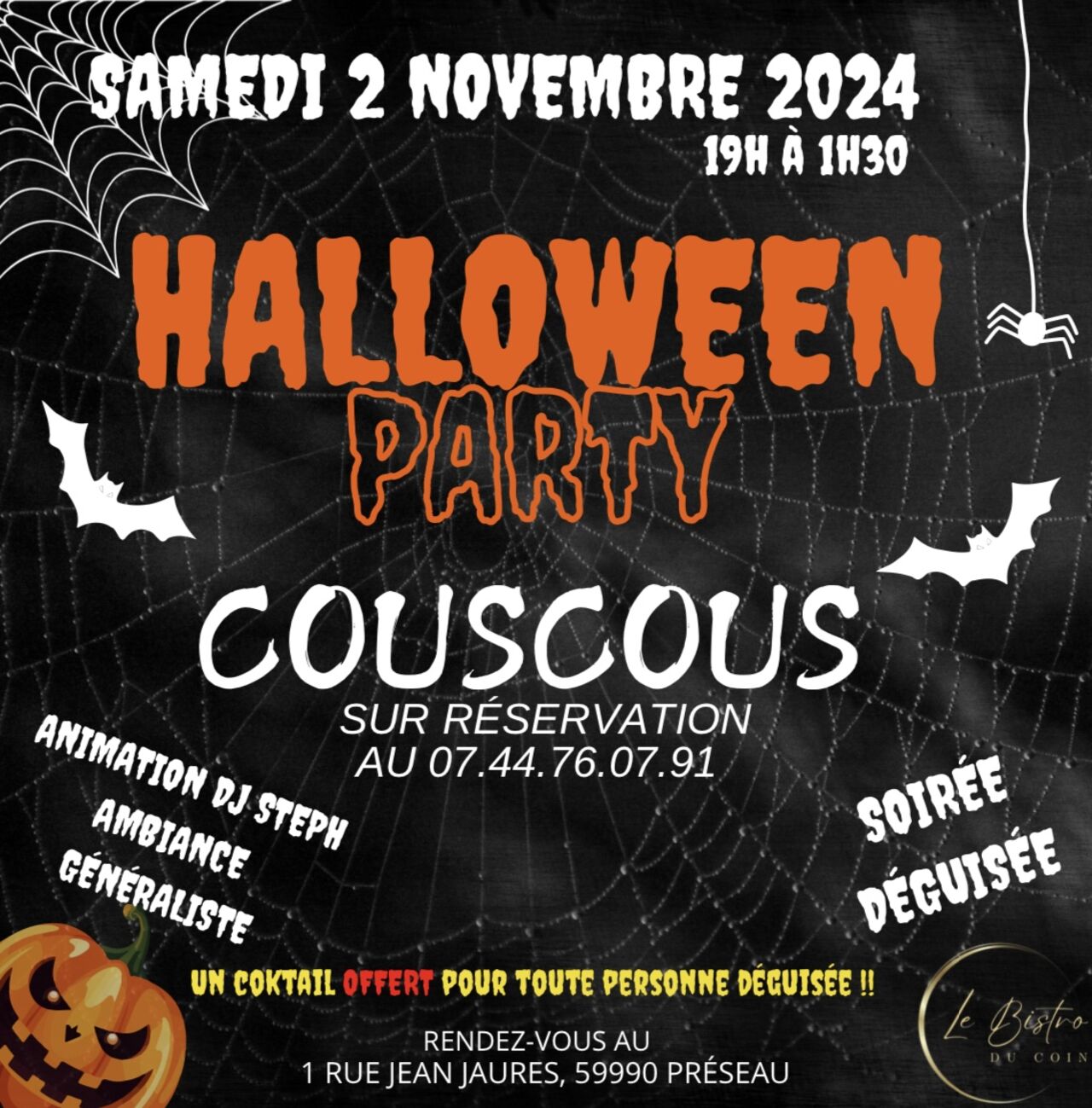 🎃Soirée Halloween👻