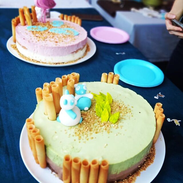 Gâteaux de reveal gender party