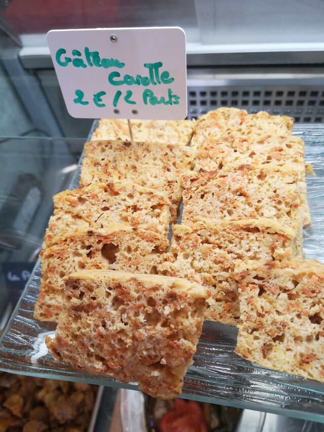 Gâteau carotte sucrée salée 