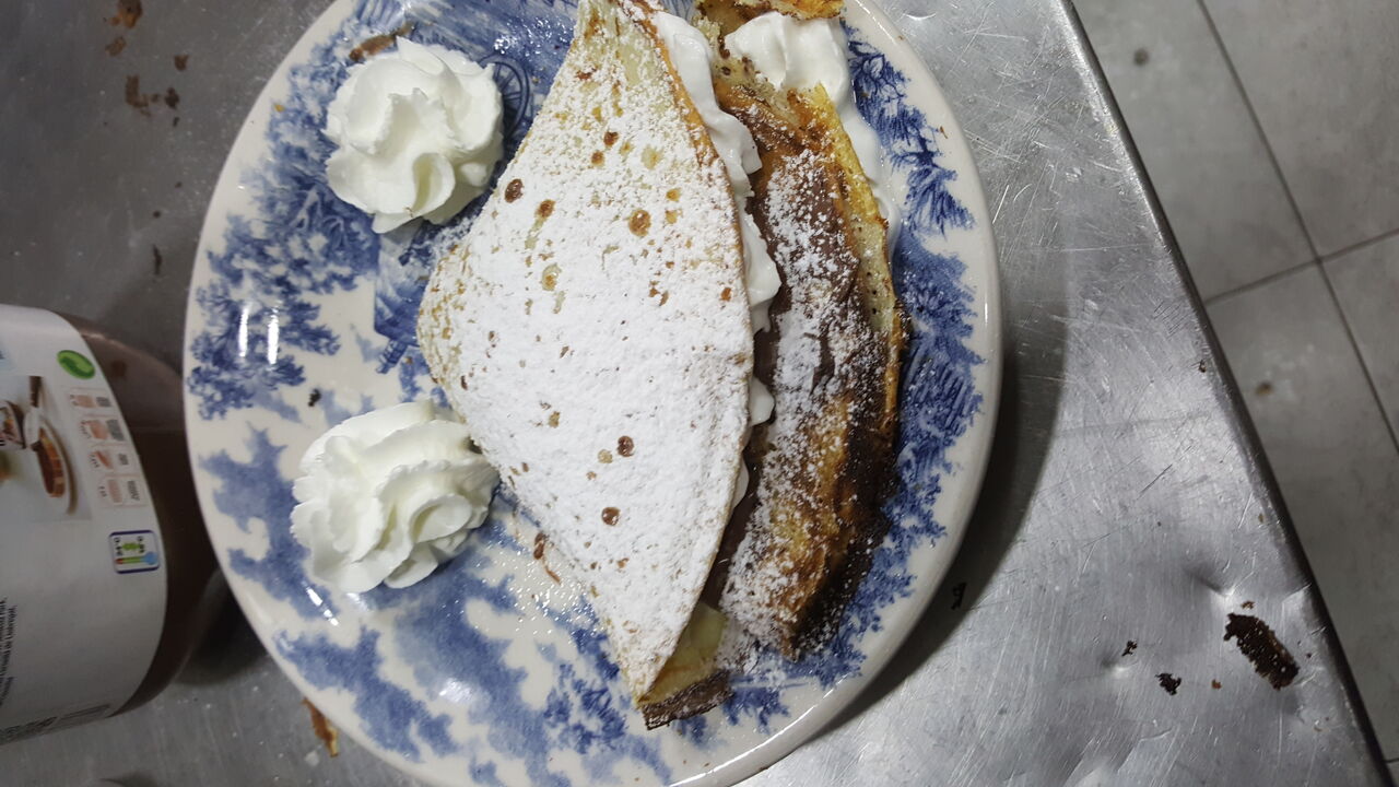 Crepes de nutella