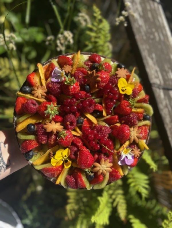 Tarte multifruits d'été