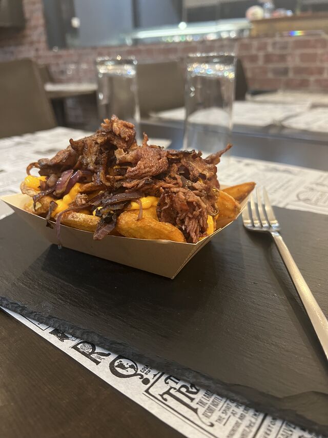 Frite Crisper bacon cheddar