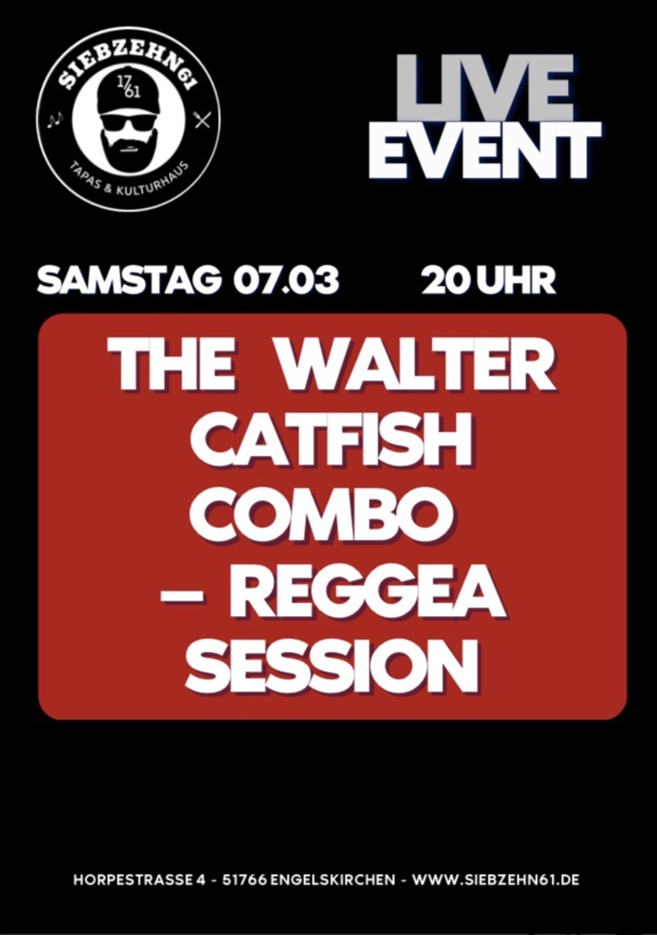 Sa. 07.03. The walter catfish combo