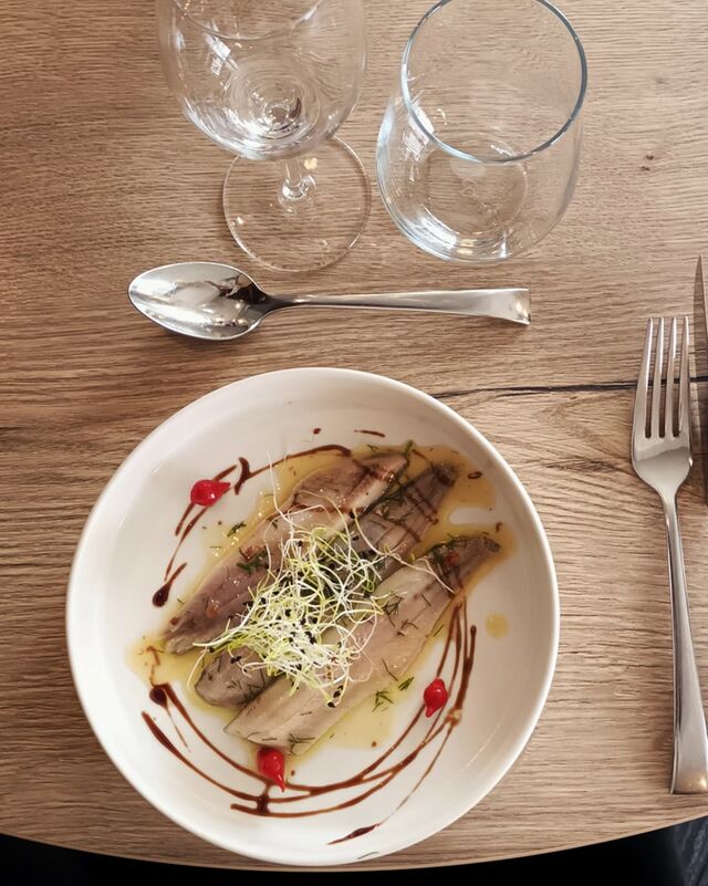 Filets de sardines marinées aux agrumes 