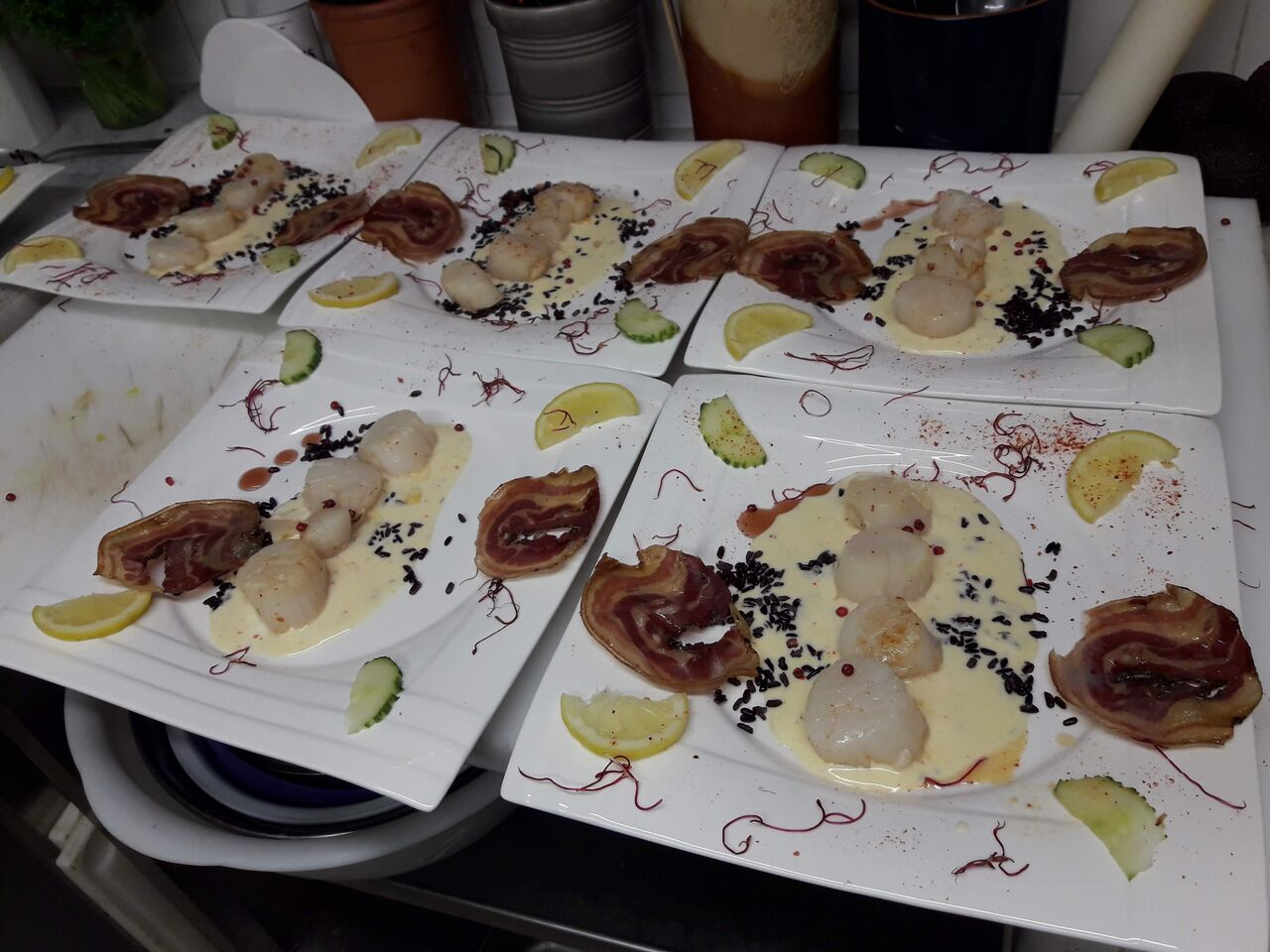 Noix de Saint jacques rectte de Inaki Aizpitarte