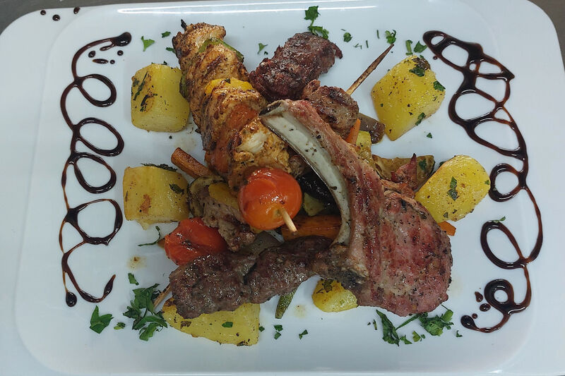 Gemischte Grillplatte