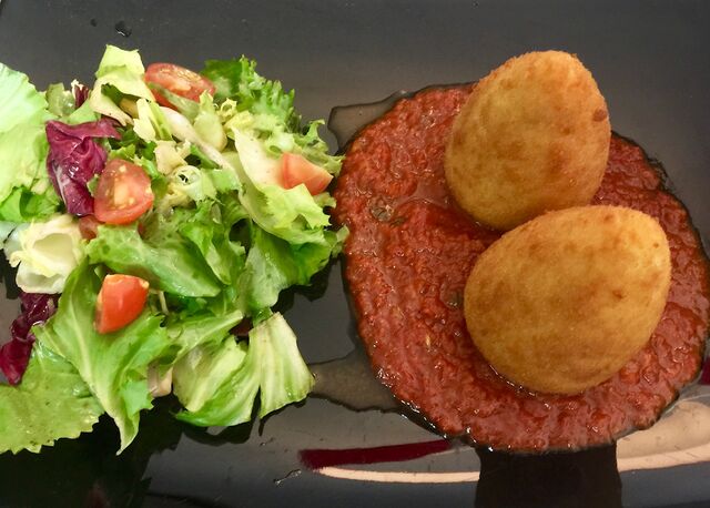 Arrancini, spécialité Sicilienne