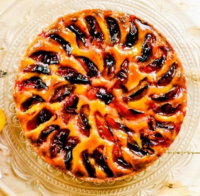 Tarte amandine aux fruits 