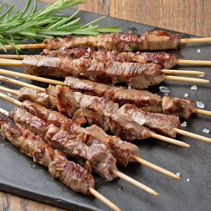 arrosticini di pecora