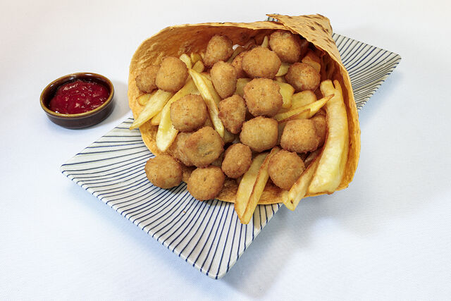 Cono Palomitas de Pollo