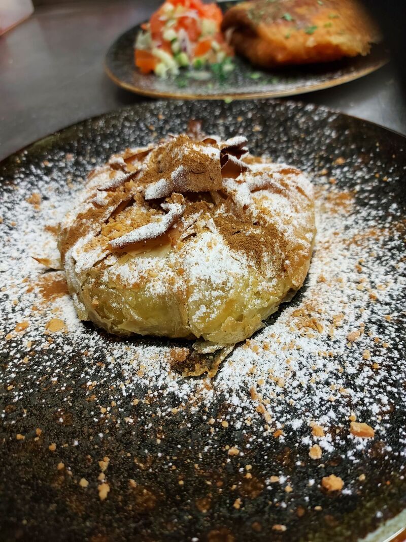 Pastilla avec poulet et amandes - Pastilla van kip en amandelen