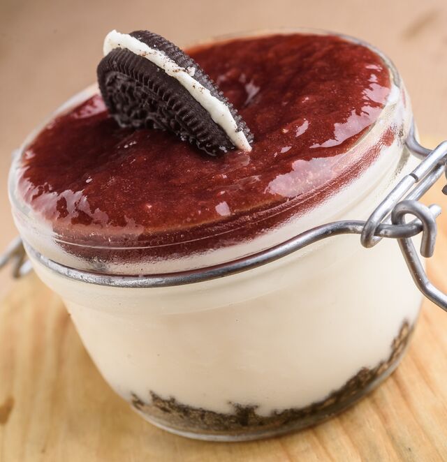 Sobremesas são o forte da nossa chef, não há quem possa negar, esta é a delicia de oreo, mesmo uma delicia