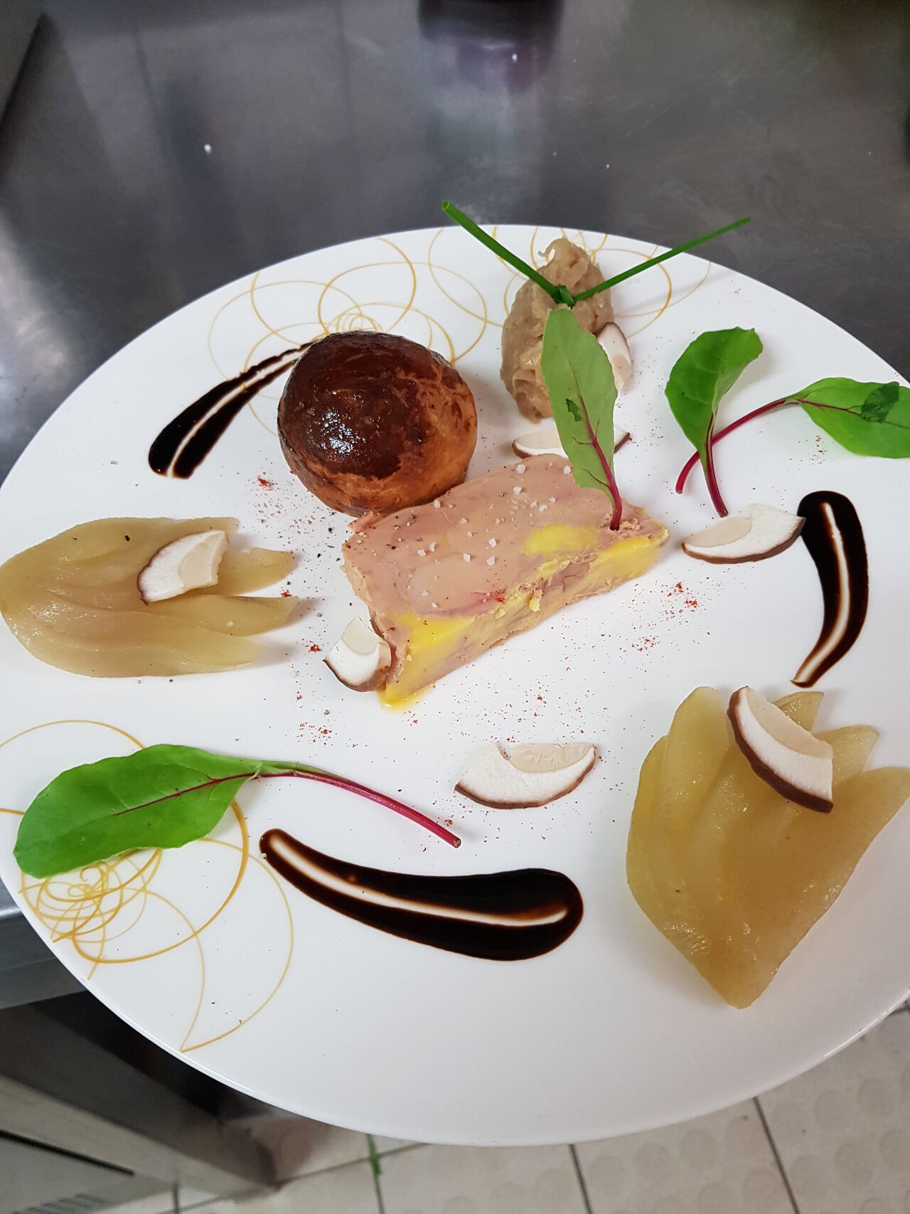 Assiette De Foie Gras Maison