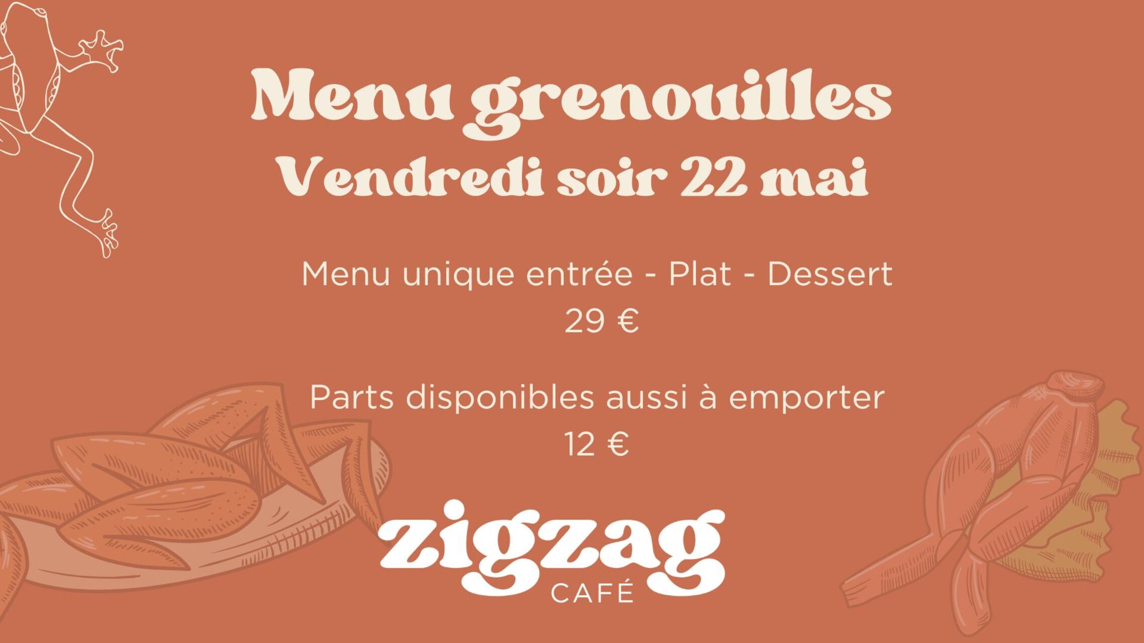 Soirée cuisses de grenouilles