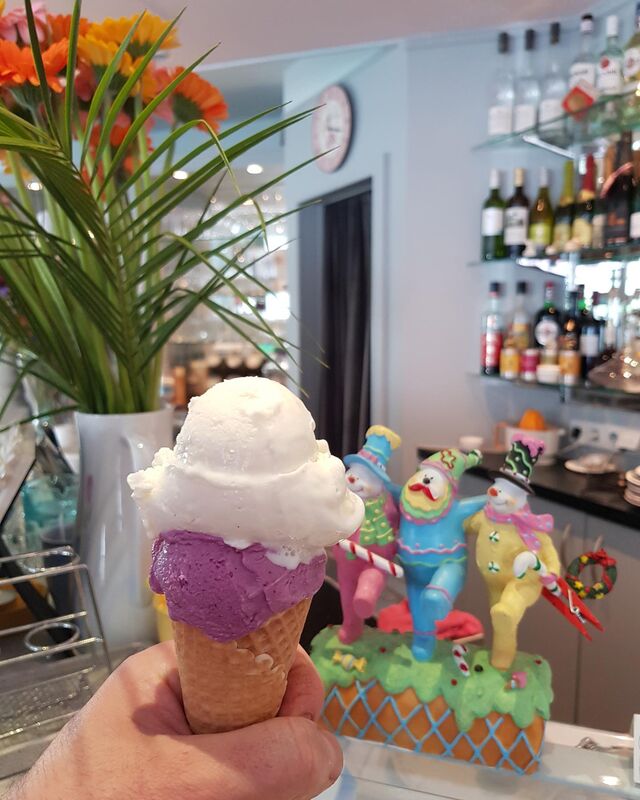 100% natürliches Eis vom Maison de la Glace, Langen.