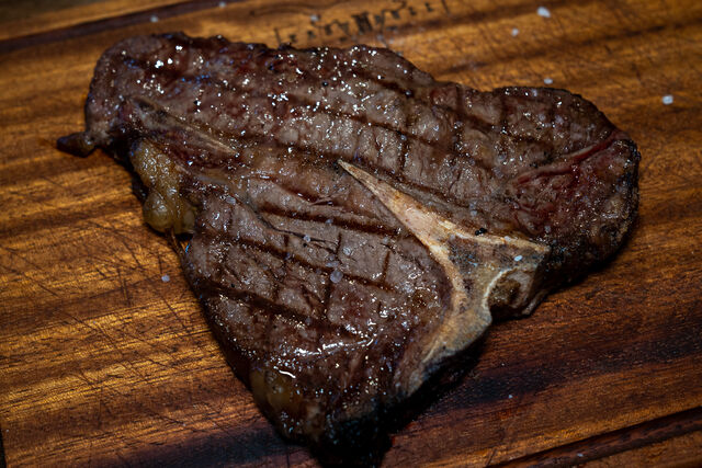 T-bone steak
